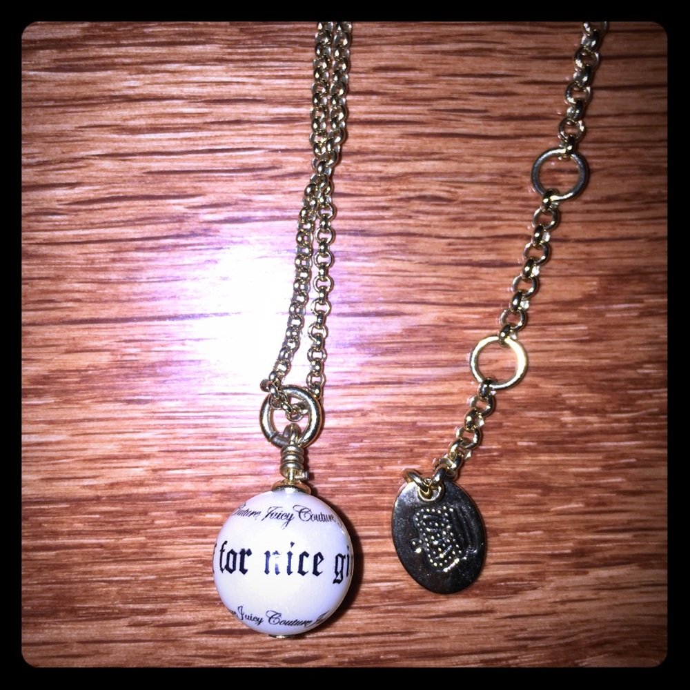 Juicy Couture Faux Pearl Necklace